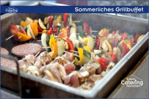 Sommerliches Grillbuffet Catering Landshut