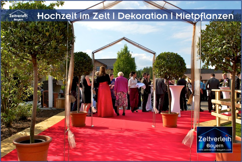Hochzeit + Catering im Zelt von Zeltverleih Landshut