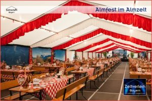 Almfest im Almzelt von Zeltverleih Landshut