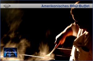 Amerikanisches BBQ Zeltverleih Landshut