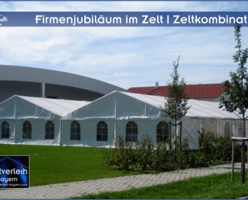 Firmenjubiläum im Zelt Zeltverleih Landshut