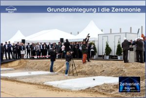 Grundsteinlegung BMW Zeltverleih Landshut